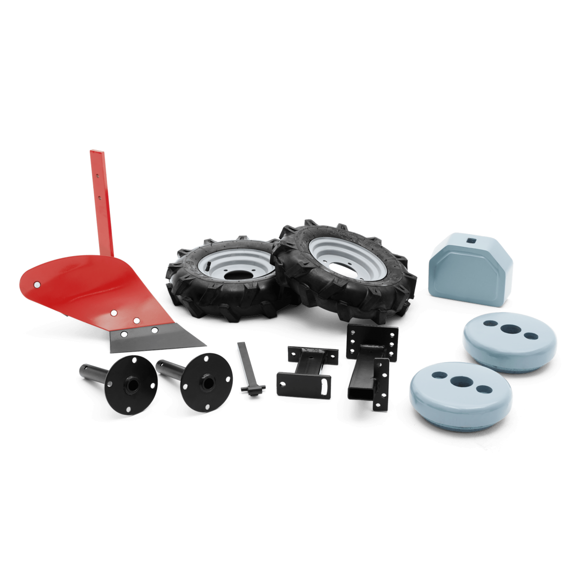 Plūgo rinkinys su guminiais ratais ir svoriais TF 434, TF 434P 1 Plūgo rinkinys su guminiais ratais ir svoriais TF 434, TF 434P 1