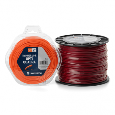 Žoliapjovės valas OPTI QUADRO 2,7 mm x 55 m 1 Žoliapjovės valas OPTI QUADRO 2,7 mm x 55 m 1